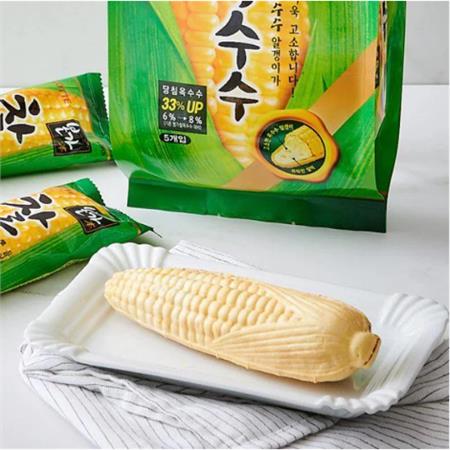 Lotte Sweet Corn Ice Cream Sandwich 140ml