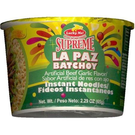 Lucky Me Supreme Noodles La Paz Batchoy Flavour 35g