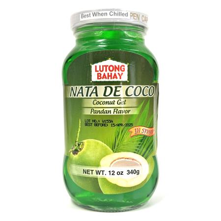 Lutong Bahay Coconut Gel Buko Pandan Flavor 340g