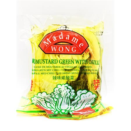 Madame Wong Sour Mustard Green with Chili 250g