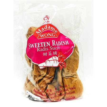 Madame Wong Sweetened Radish 400g