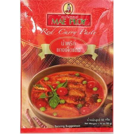 Mae Ploy Red Curry Paste 50g