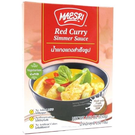 Maesri Red Curry Simmer Sauce 250g