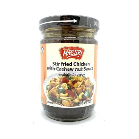 Maesri Stir Fried Chicken with Cashew Nut Sauce 225g