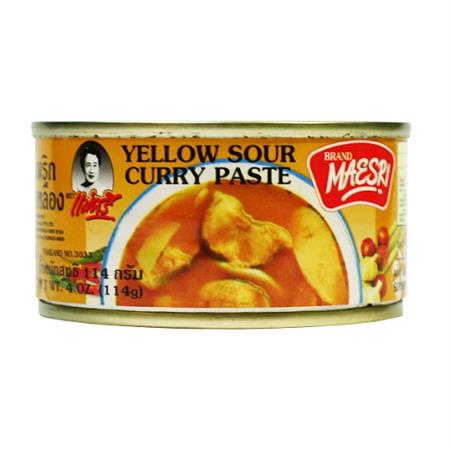 Maesri Yellow Sour Curry Paste 114g