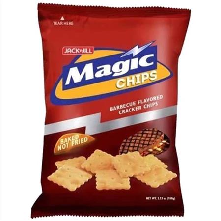 Magic Chips BBQ Flavored Cracker Chips 100g