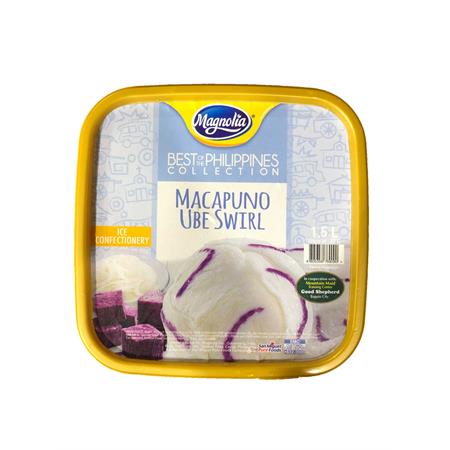 Magnolia Macapuno Ube Swirl Ice Cream 1.5L