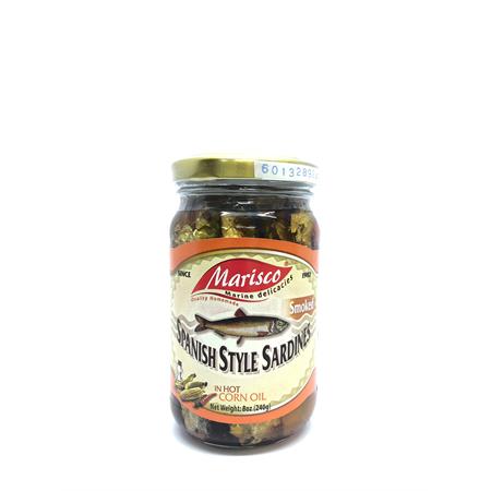 Marisco Smoked Spanish Style Sardines in Corn Oil 240g