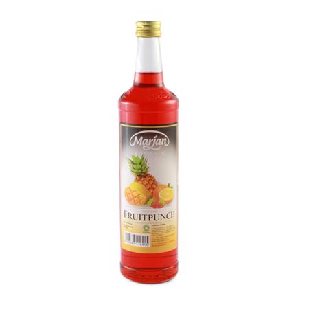 Marjan Boudoin Fruit Punch Flavor Syrup 600ml