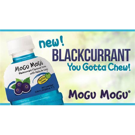 Mogu Mogu Blackcurrant Drink with Nata de Coco 320ml