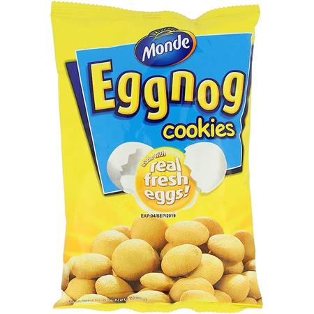 Monde Nissin Eggnog Cookies 130g