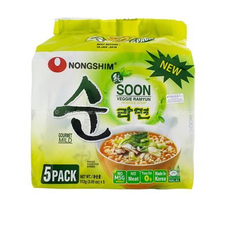 Nongshim Multi Soon Veggie Ramyun 560g