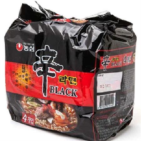 Nongshim Shin Ramyun Premium Noodles Black Hot & Spicy 520g