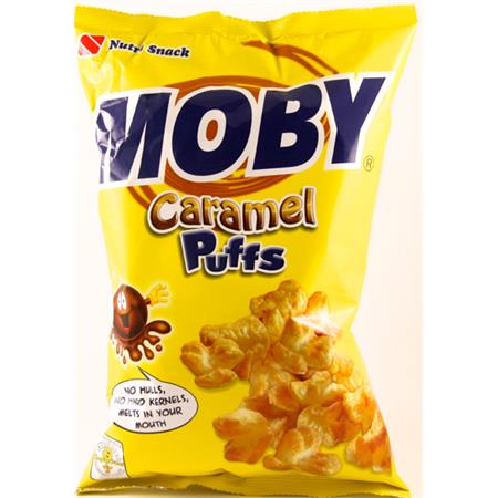 Nutri Snack Moby Caramel Puffs 90g