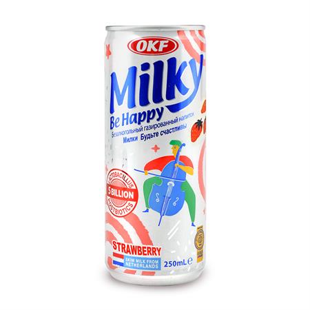 OKF Milky Strawberry 250ml