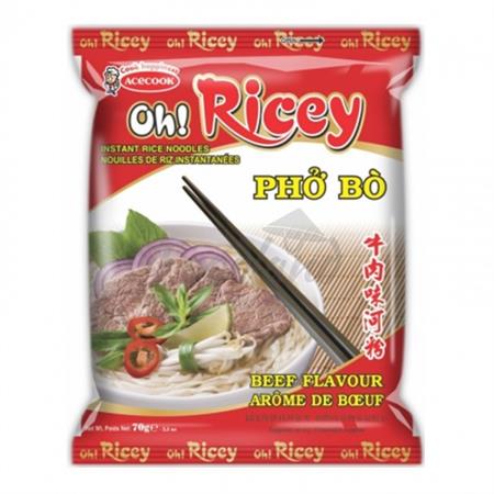 Oh! Ricey Noodles Pho Bo Flavour 70g