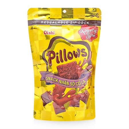 Oishi Pillows Choco-Filled Crackers 150g