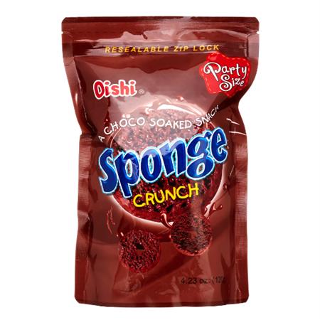 Oishi Sponge Crunch Chocolate120g