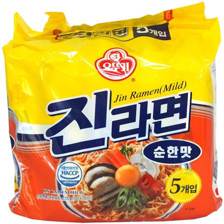 Ottogi Noodles Jin Ramen Mild 600g