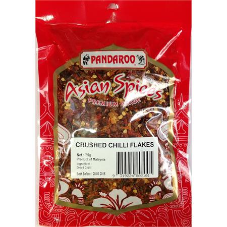 Pandaroo Chili Flakes (Crushed) 75g