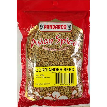 Pandaroo Coriander Seeds Roasted 100g