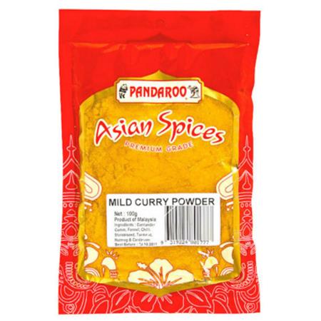 Pandaroo Curry Powder Mild 100g