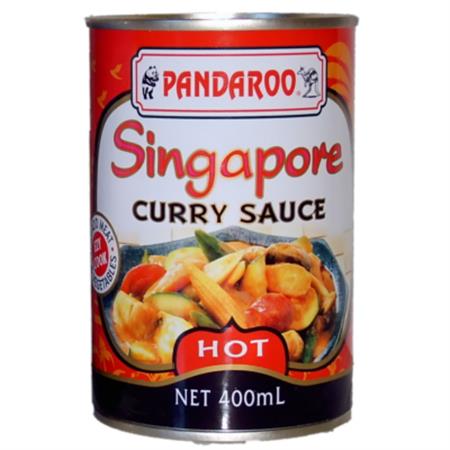 Pandaroo Curry Sauce Singapore (Hot) 400ml