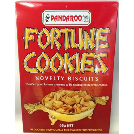 Pandaroo Fortune Cookies 65g