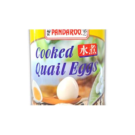 Pandaroo Quail Eggs Cooked 425g