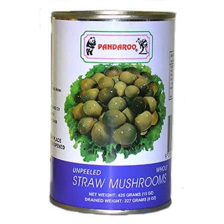 Pandaroo Straw Mushrooms 425g