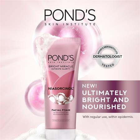 Pond's Bright Miracle Facial Foam 90g