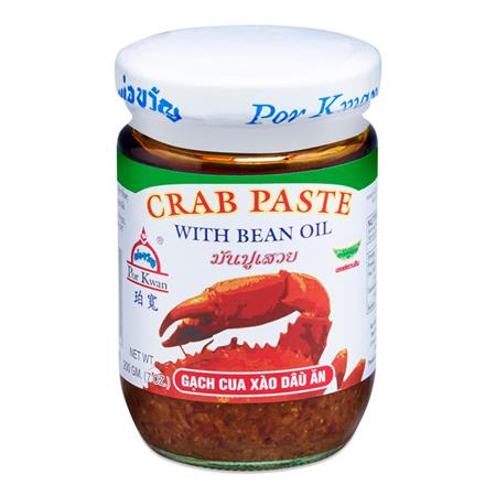 Por Kwan Crab Paste in Bean Oil 200g