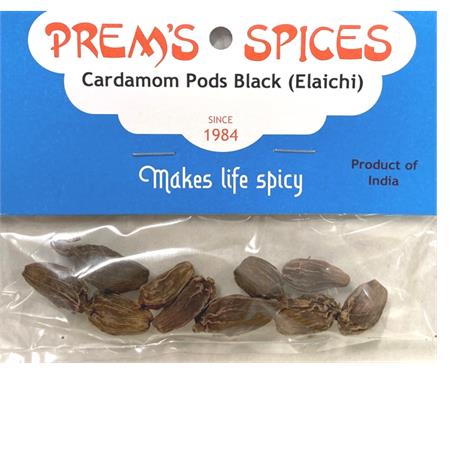 Prem's Cardamom Pod Black 10g