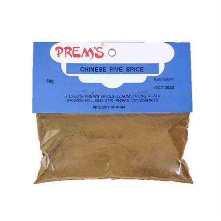 Prem's Chinese Five Spice Powder 50g