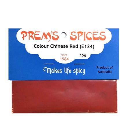 Prem's Chinese Red Colour 124 15g