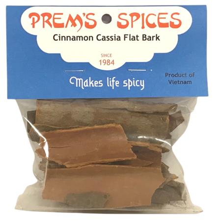 Prem's Cinnamon Cassia Flat Bark 50g