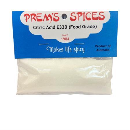 Prem's Citric Acid E330 65g