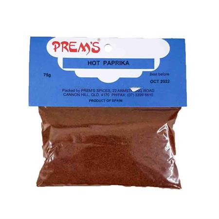 Prem's Paprika Powder Hot 75g