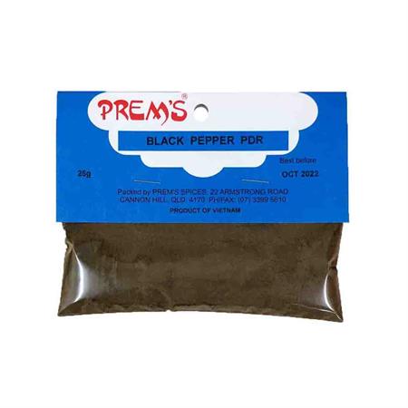 Prem's Pepper Powder Black 25g