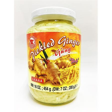 Red Drago Pickled Ginger Strip 454g