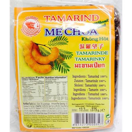 Red Drago Tamarind Block Seedless 375g