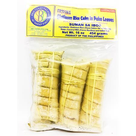 SBC Glutinous Rice Cake in Palm Leaves 454g