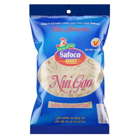 Safoco Rice Macaroni Tube WHITE 400g