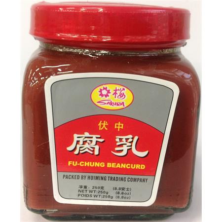 Sakura Fu-Chung Red Bean Curd 250g