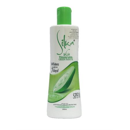 Silka Green Papaya Whitening Lotion SPF10 200ml