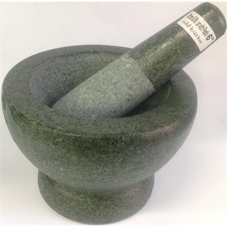 Stone Mortar & Pestle 6inch