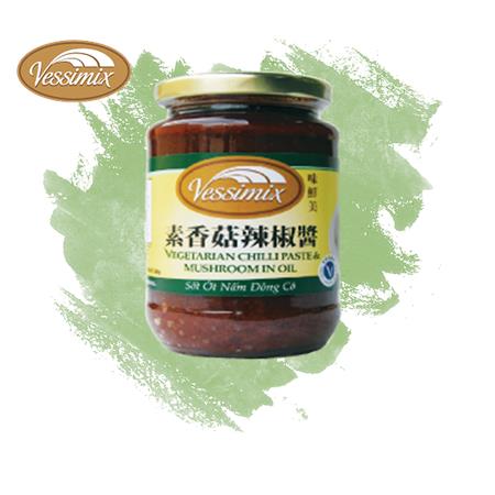 Vessimix Vegetarian Chilli Paste & Mushroom in Oil 240g