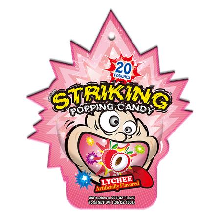 Yuhin Shocking Popping Candy Lychee 30g